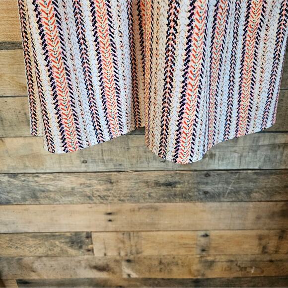 Miss Me women's colorful chevron tank summer day dress w/eyelet detail size L - Picture 7 of 12